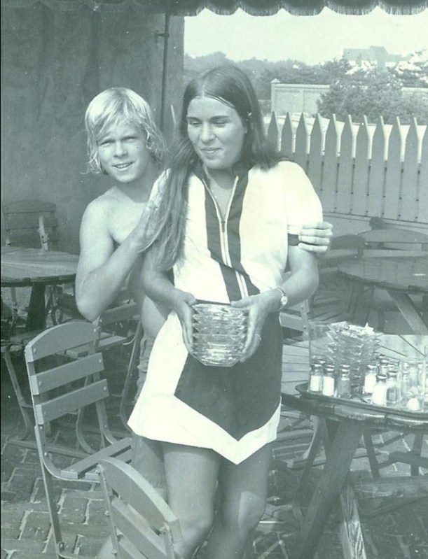 At the Beach Club 1973