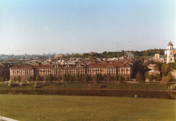 View from my window at the Lietuva