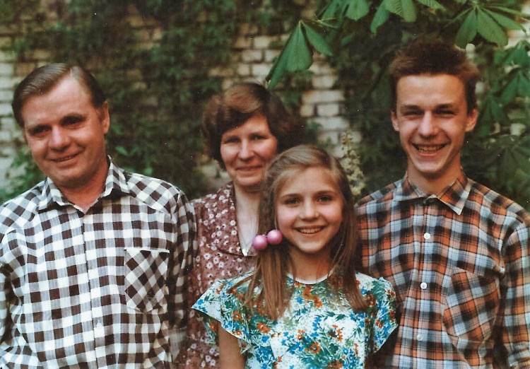Arlauskas Family in Vilnius